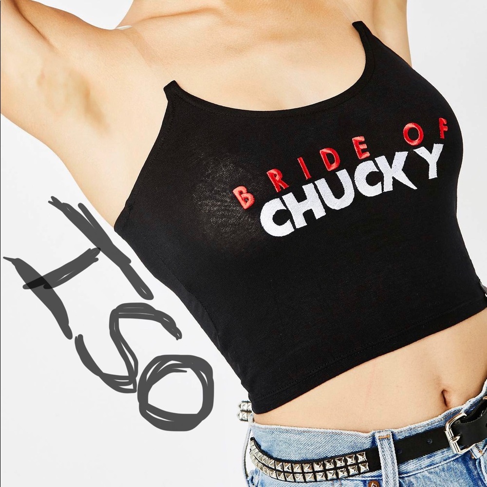 ISO 🔪 omighty bride of chucky tank top or dress